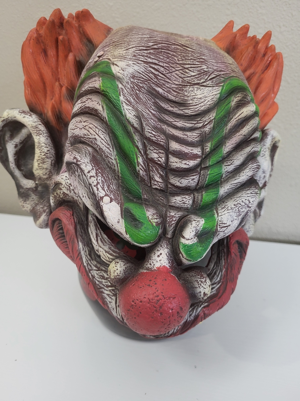 Halloween Costume Evil Scary Clown Mask 2001 Fright Asylum